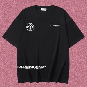 Off-White Black Men's Short Sleeve T-Shirt